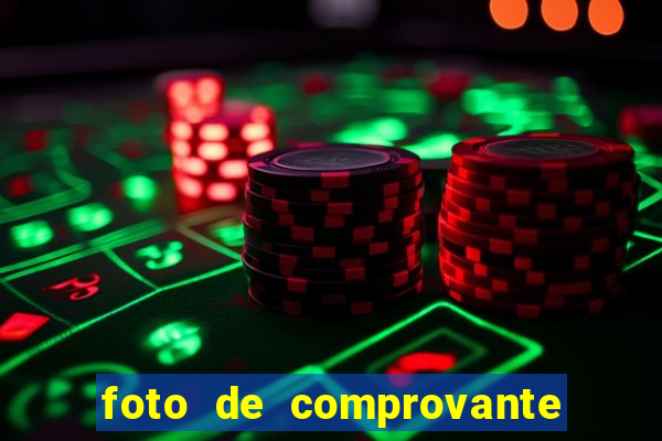 foto de comprovante de pix falso